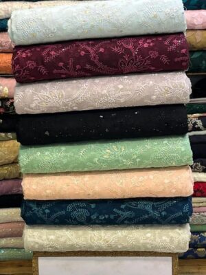 Premium Plain Cotton Fabric Collection – Soft, Durable & Breathable | AZ Branded Cutpiece